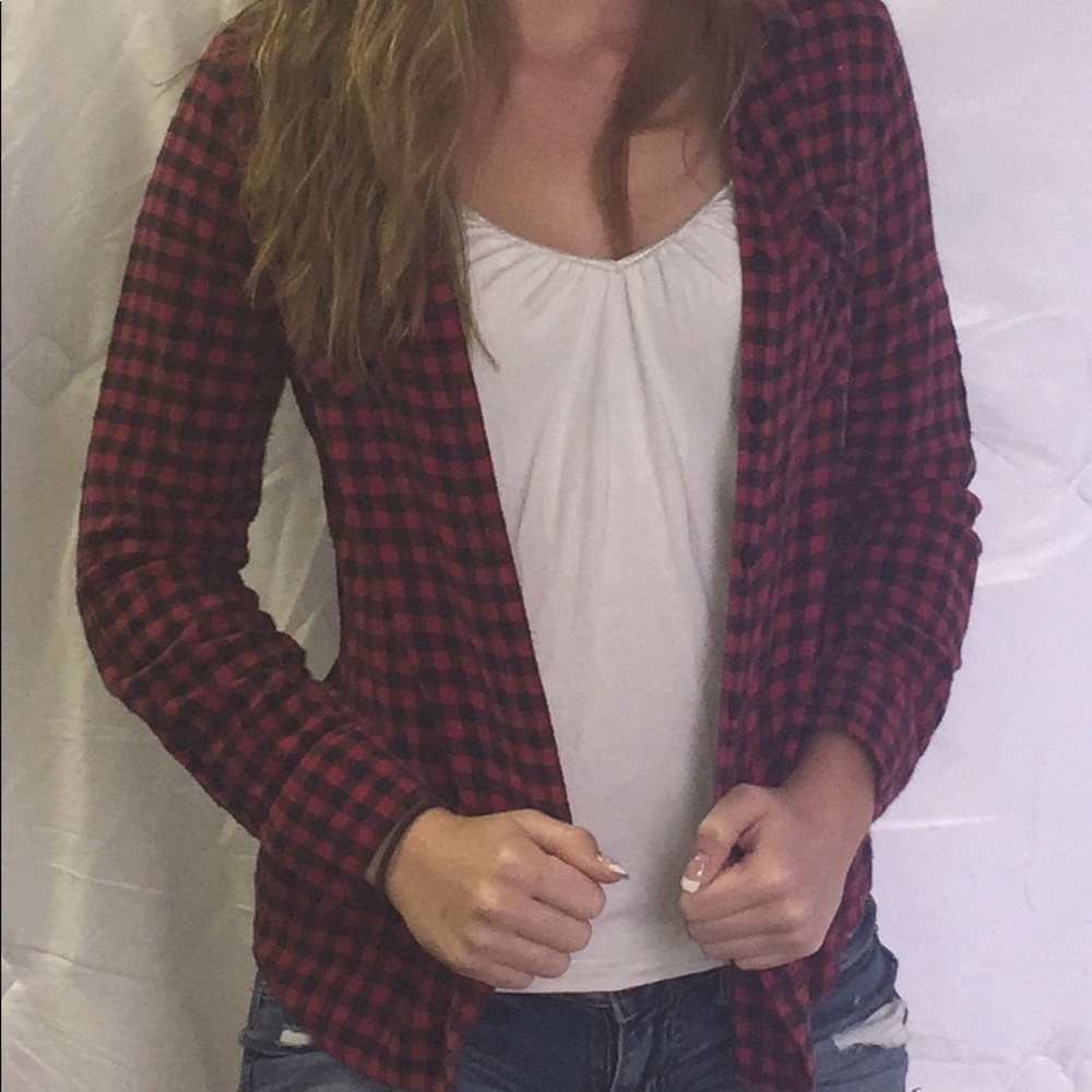 Stylish Country Checkered Button Down