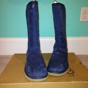 Classic Tall UGGS blue