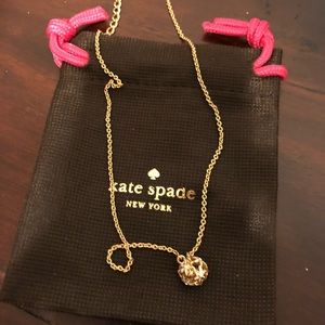 NWOT Kate Spade Wallflower necklace