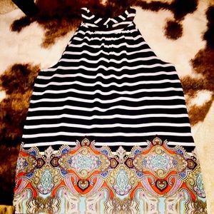 Banana Republic 🌴 sleeveless high neck blouse