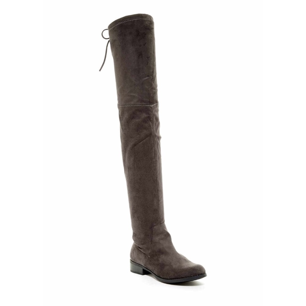 Charcoal Grey / Over The Knee Boot / NWOT / 7.5