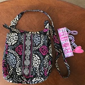Vera Bradley cross body bag with adjustable strap