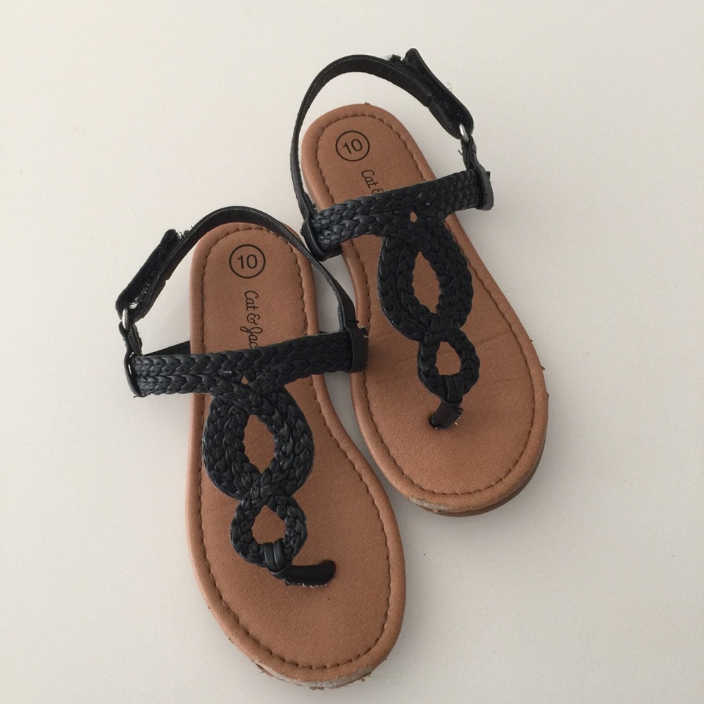 Cat & Jack Black Sandals