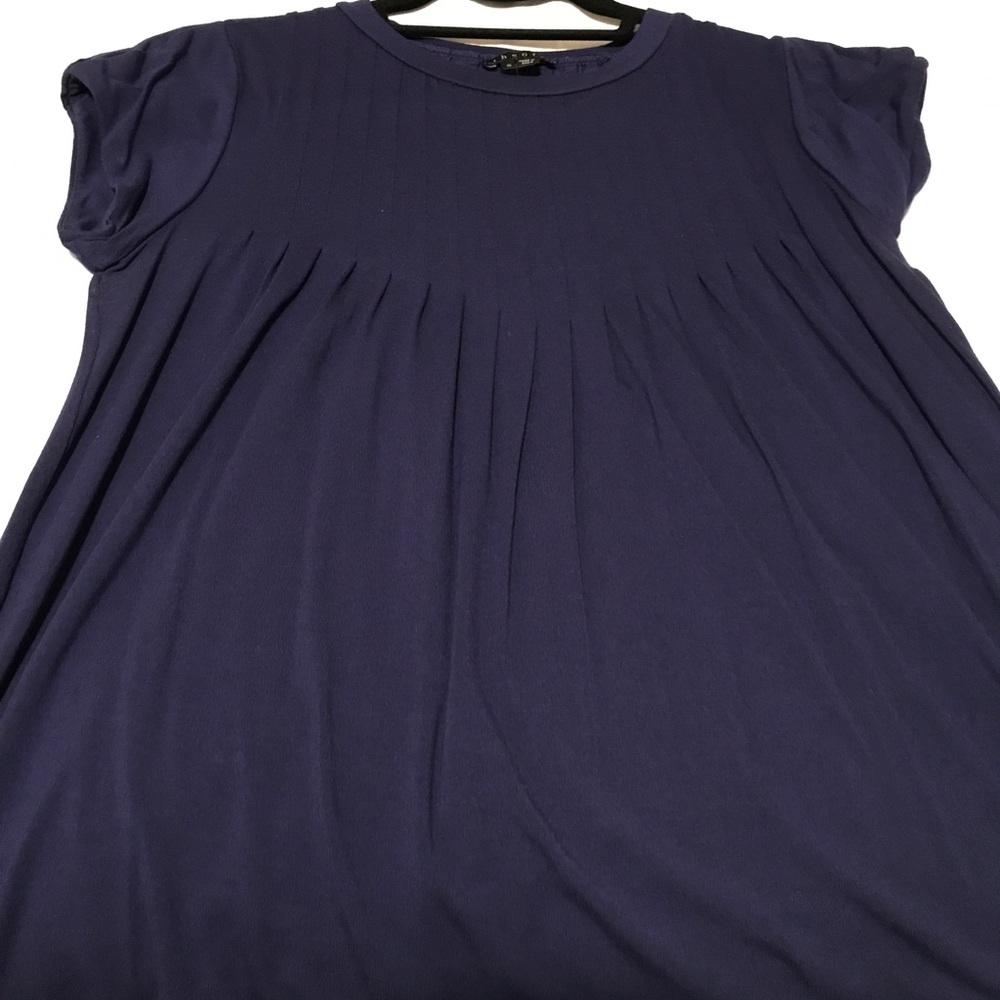 Theory pleated tee