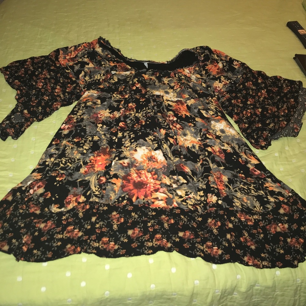 Free People Peasant Style Dress