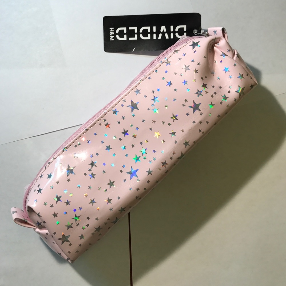 🦄 unicorn star Holographic pencil/makeup bag