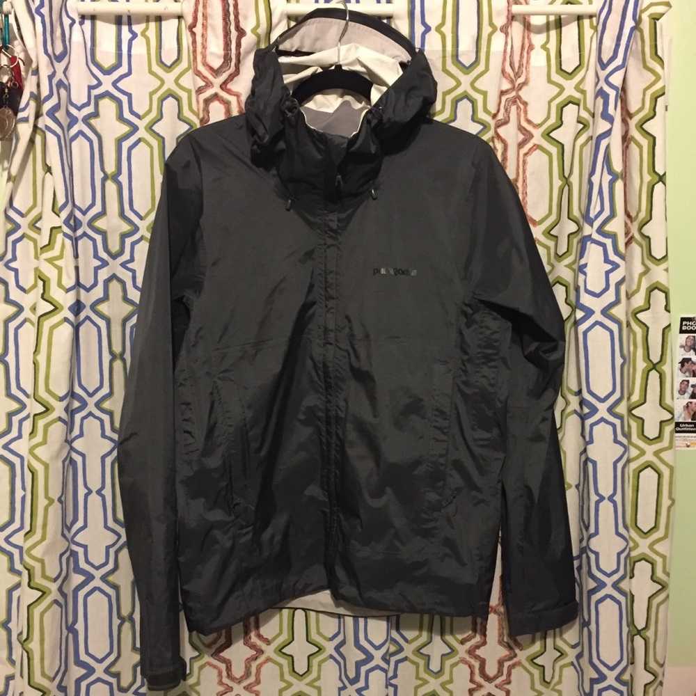 Black Patagonia Rain Jacket