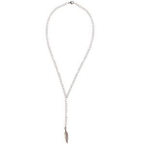 🍁5/$25 Feather Drop Necklace