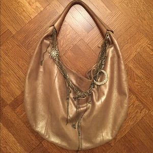 Juicy Couture Metallic Lady Couture Hobo Bag Juicy Couture Metallic Lady Couture Hobo Bag