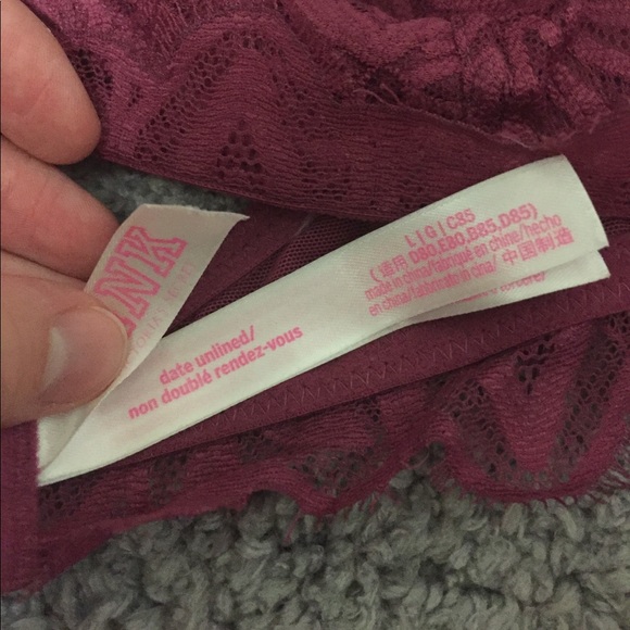 Pink large bralette - Picture 2 of 4