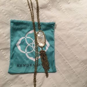 Kendra Scott Rayne Necklace in Ivory Pearl