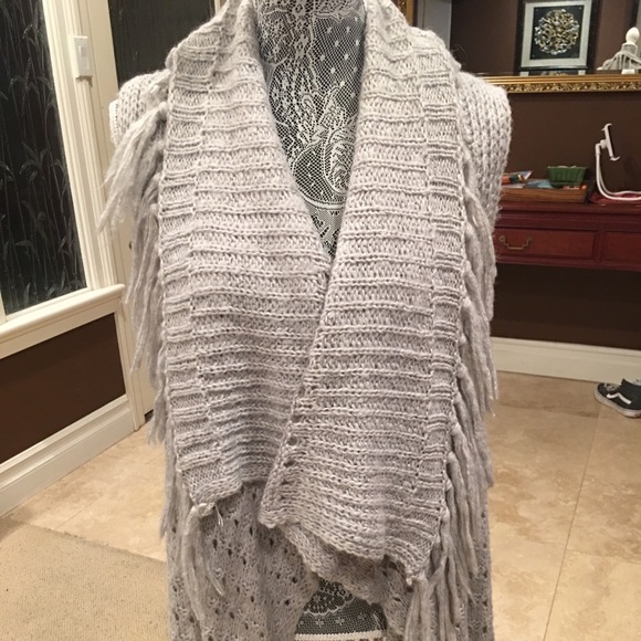 Knox Rose knit long vest - Picture 1 of 8