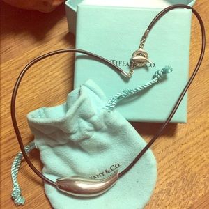 Tiffany & Co Frank Gehry Silver Fish Necklace