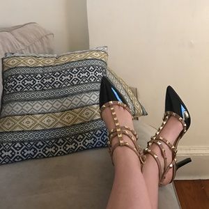 BCBG studded heels