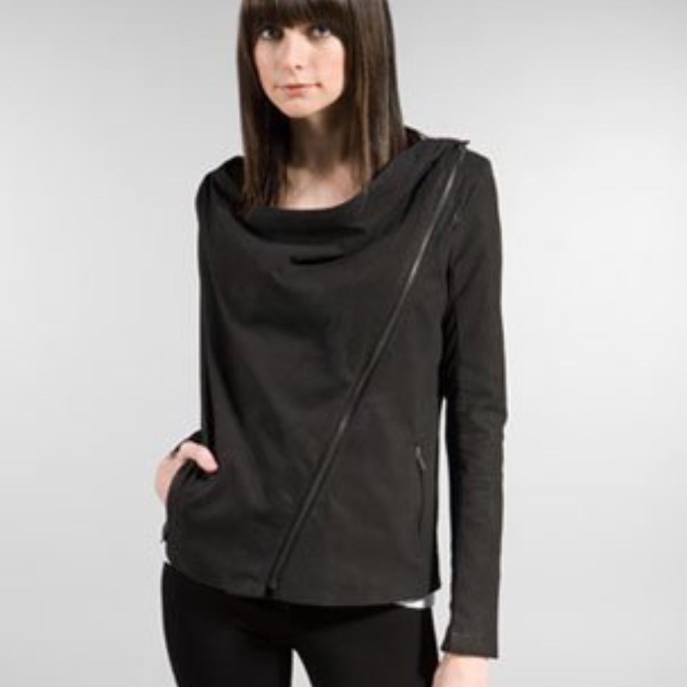Elizabeth and James Superfine Leather Moto Jacket
