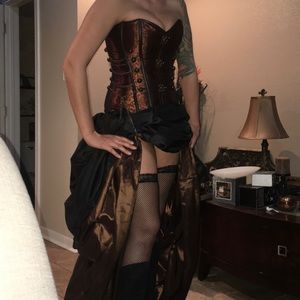 Steam Punk/ Saloon Girl Costume.