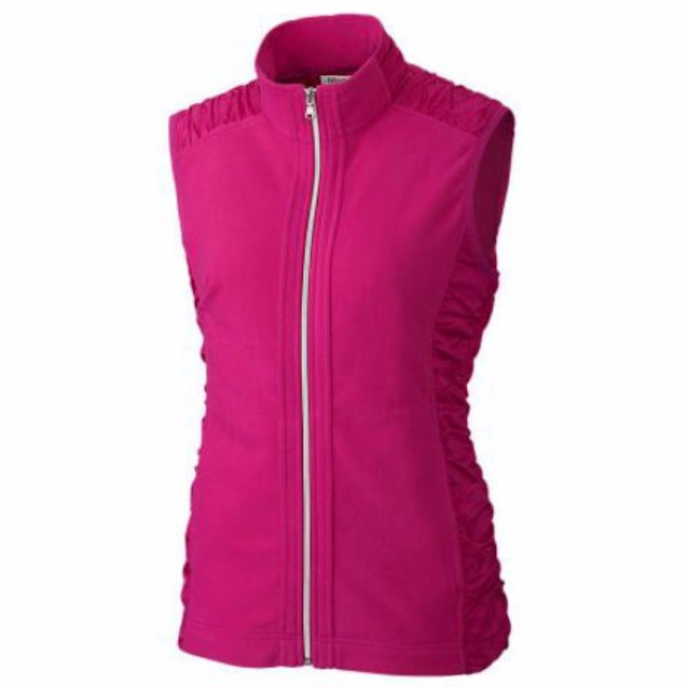 Cutter & Buck Womens Golf Full Zip Fleece Vest