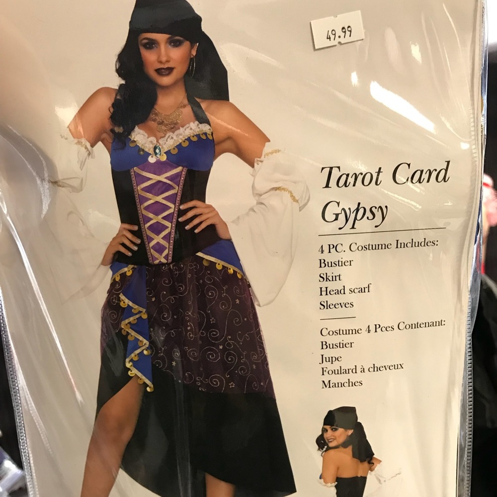 Halloween Costume Tarot Card Gypsy