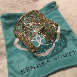 Kendra Scott Candice Gold Cuff Bracelet