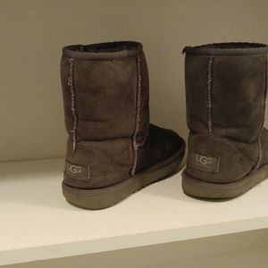 Classic Gray UGG Boots Girls As 3