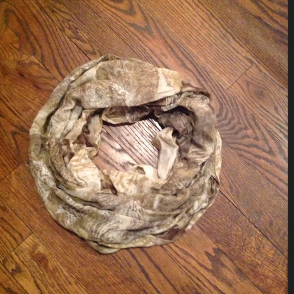 Express animal print infinity scarf