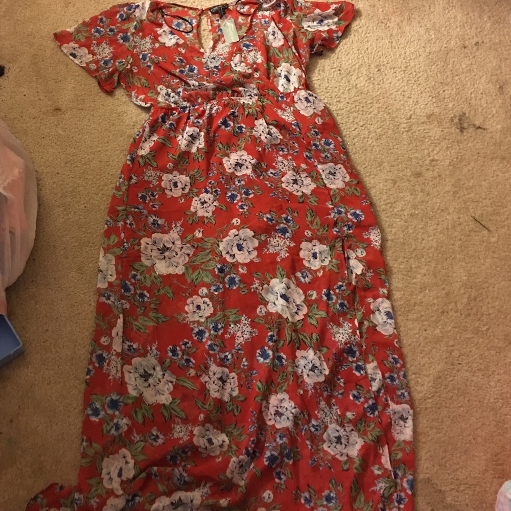 Long chiffon forever 21 + dress