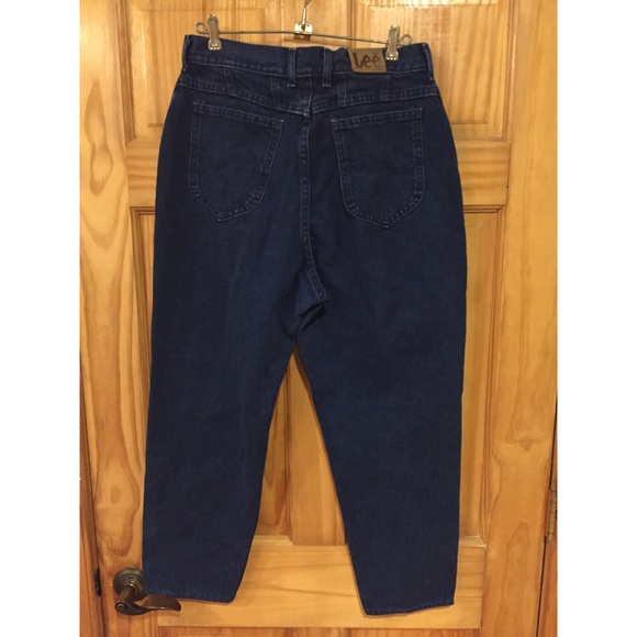 lee mom straight curved high waist