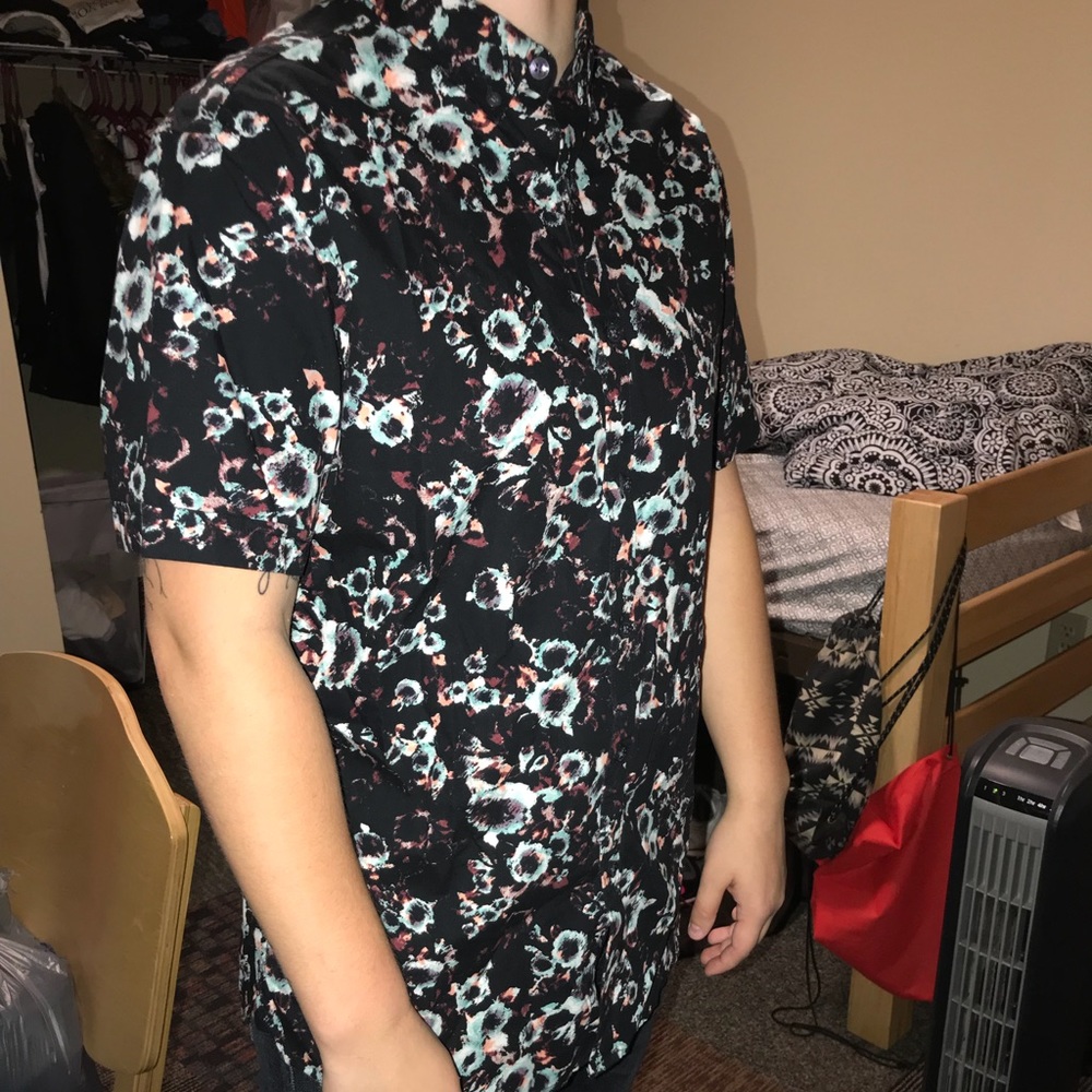 Denim&Flower Dress Shirt