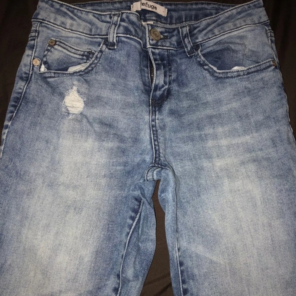 Light blue jeans