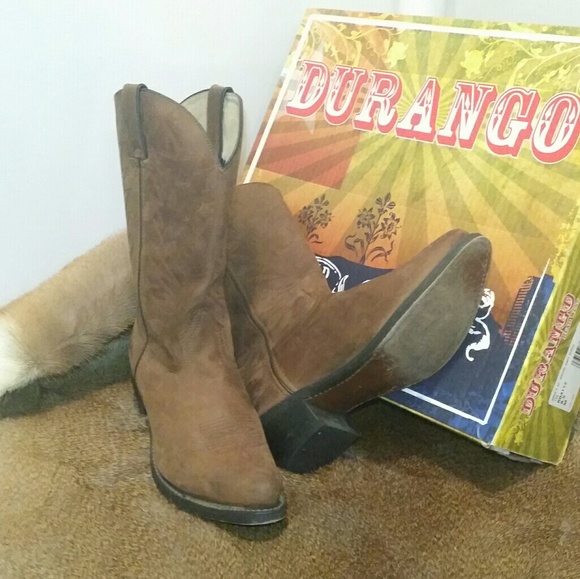 Durango Shoes - Size 9.5 ☆ Durango Brown Cowboy Boots