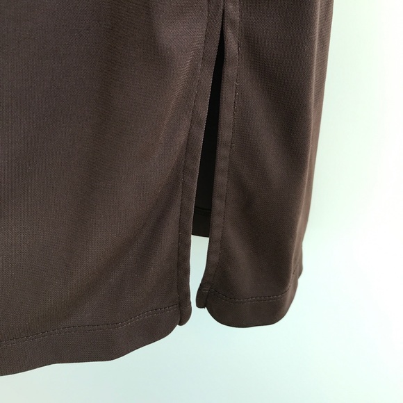 BCBG Faux Wrap Dress with side slit - Picture 6 of 6