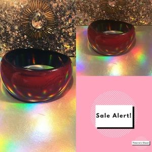 BurgundyBracelet By Ashely Stewart.