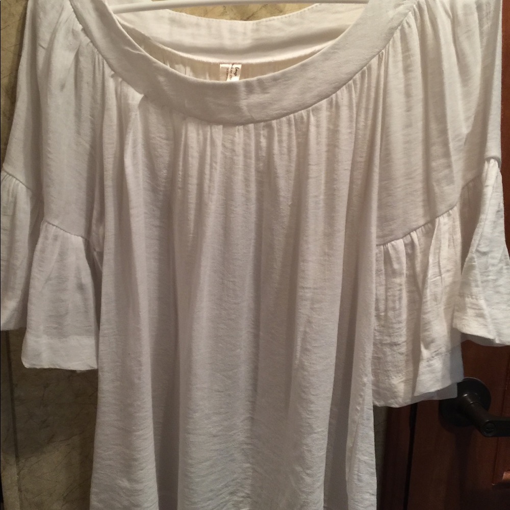 White peasant blouse