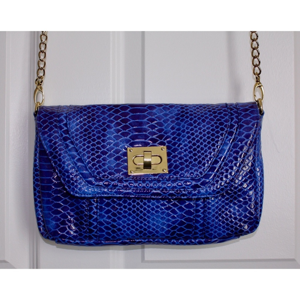 Steve Madden Leather Crossbody Chain Purse