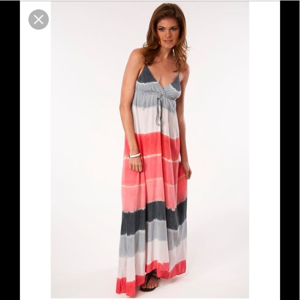 Gypsum 05 Hallie Silk Tie-dye Maxi