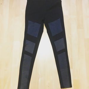 Express Moto Leggings, black!