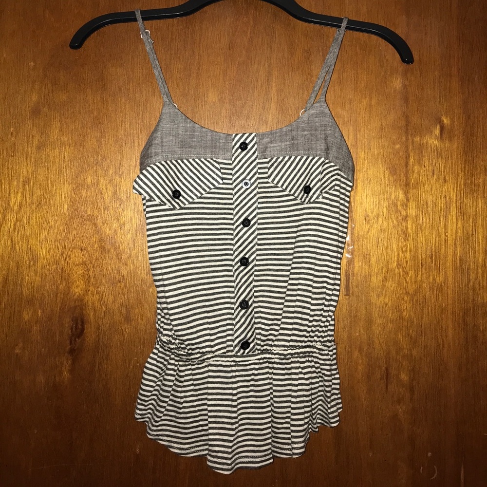 Striped Metropark tank