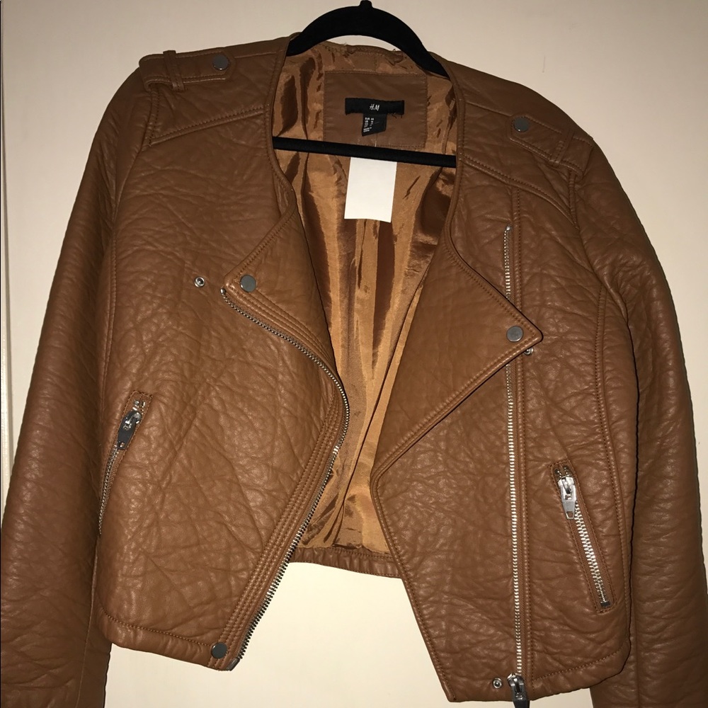H&M Faux Leather Jacket