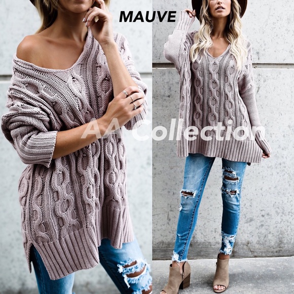 Oversize Loose fit Kint sweater comfy slouchy sold - Picture 2 of 5