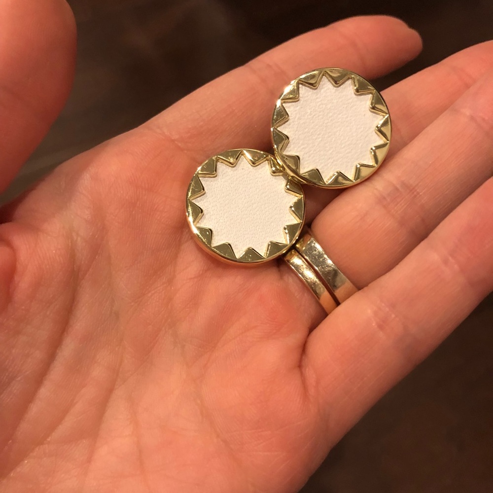 House of Harlow starburst earrings - Picture 3 of 3