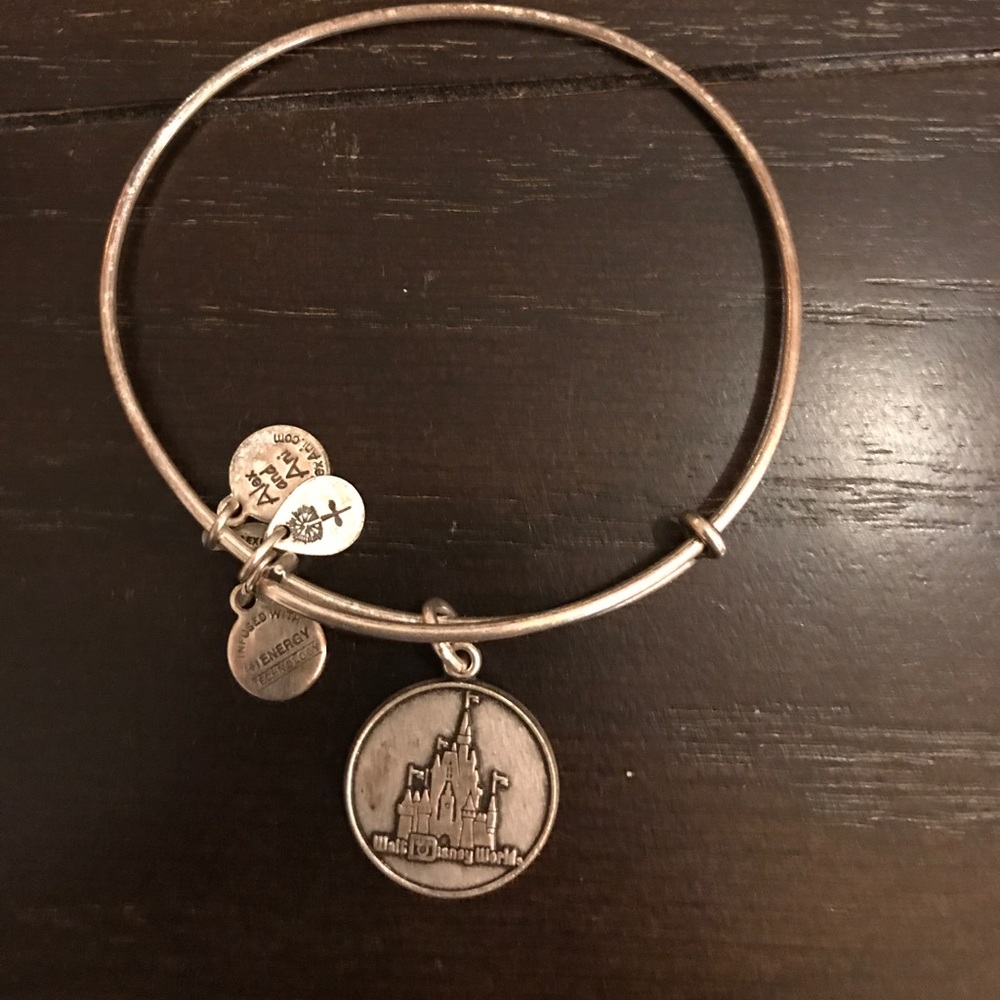 Alex&Ani Disney Bangle w/ Walt Disney World Castle