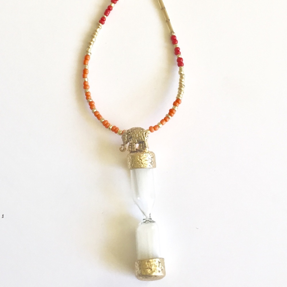 Hour Glass Necklace