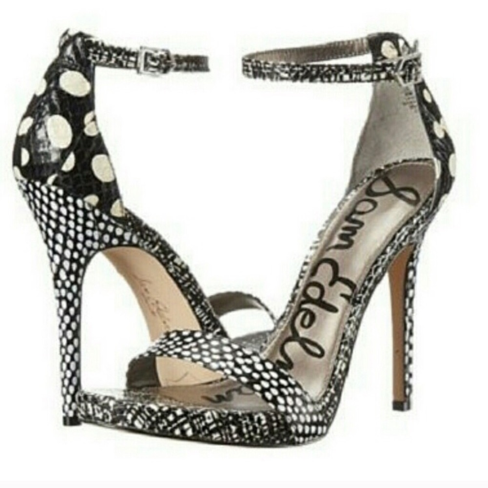 Sam Edelman Eleanor Polka Dot stiletto heels