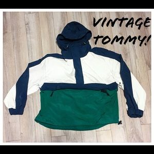 🎉HP🎉Vintage Tommy Hilfiger Pullover Jacket
