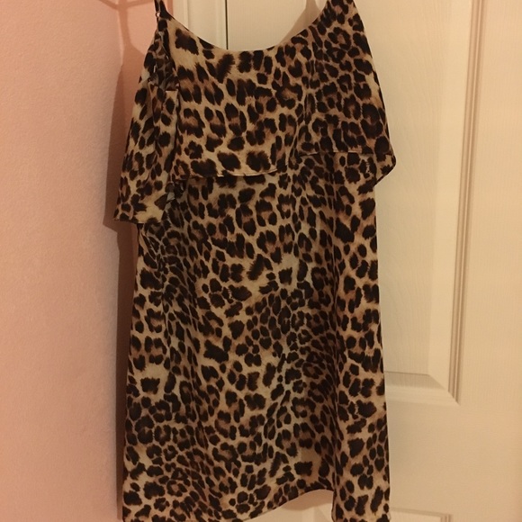 FOREVER 21 - Cheetah print dress - Picture 1 of 3