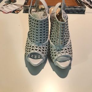 Caged sandals