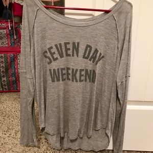 seven day weekend shirt