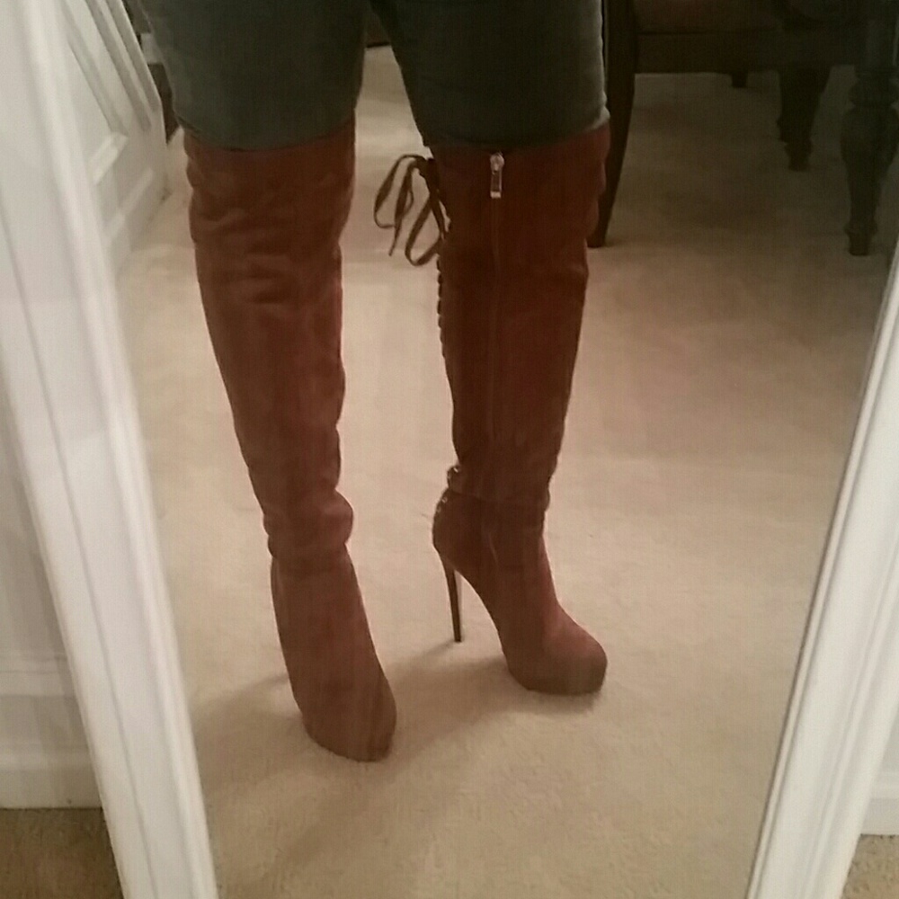Cognac |Thigh High Boots| - Picture 7 of 7