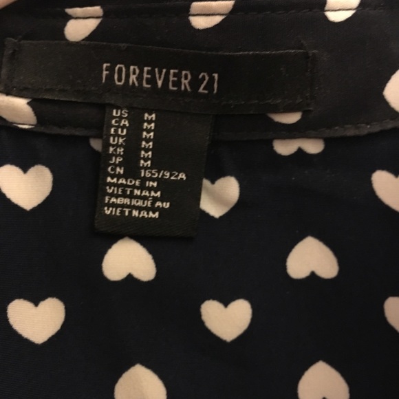 FOREVER 21 - Heart print dress - Picture 5 of 6