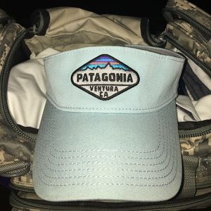 Light blue Patagonia visor